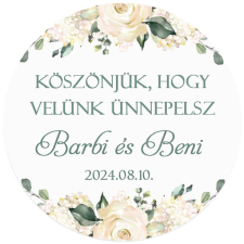  Matrica - Egyedi névvel ellátott személyre szabott matrica matrica