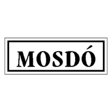 Matrica Mosdó fehér "A" információs címke