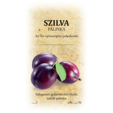  Matrica szilva pálinka  50 db/csom információs címke