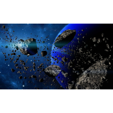  Matrica tapéta Asteroids, 250 x 200 cm tapéta, díszléc és más dekoráció