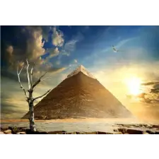  Matrica tapéta Pyramids 5, 250 x 200 cm tapéta, díszléc és más dekoráció