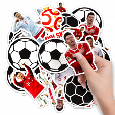 MATRICÁK KARAKTER MATRICA SPORT LABDA LEWANDOWSKI MINTÁK 10DB matrica