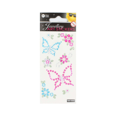Matricakészlet Pearl Butterflies Art 9 darab matrica