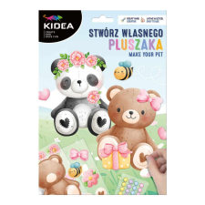  Matricás figurakészítő szett, állatok, Kidea kreatív és készségfejlesztő