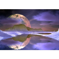  Matricás tapéta Astru a tó tükrében, 250 x 200 cm tapéta, díszléc és más dekoráció