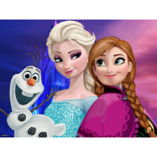  Matricás tapéta Elsa, Anna és Olaf, 300 x 200 cm tapéta, díszléc és más dekoráció