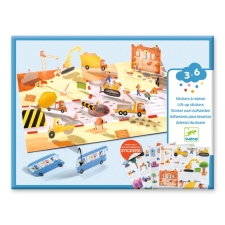  Matricázós sztorik, 3D - Közlekedés járművekkel - Lift-up stickers - Vehicles kreatív és készségfejlesztő