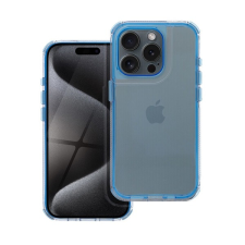 Matrix Apple iPhone 15 hátlap tok kameravédő peremmel, kék (5903396322631) tok és táska