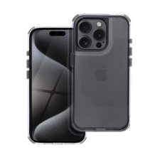 Matrix Apple iPhone 16 Plus hátlap tok kameravédő peremmel, fekete tok és táska