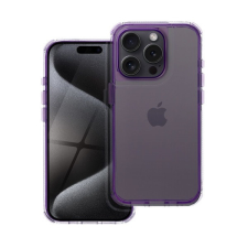 Matrix Apple iPhone 16 Plus hátlap tok kameravédő peremmel, lila tok és táska
