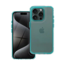  Matrix Apple iPhone 16 Pro hátlap tok kameravédő peremmel, zöld/menta tok és táska
