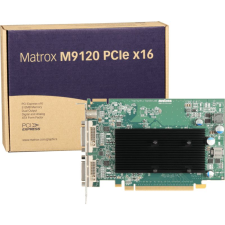 Matrox M9120 DH 512MB DDR2 PCI16X-EX DUAL-DVI OGL2.0 PASSIV (M9120E512F) videókártya