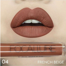 Matt folyékony rúzs Focallure Ultra Chic Lips, Shade 04 francia bézs rúzs, szájfény