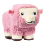 Mattel A Minecraft Movie Plush Figure Pink Sheep 20 cm
