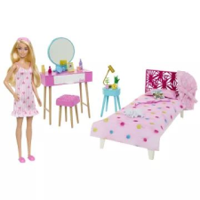 Mattel Barbie, a film: Barbie hálószoba játékszett (HPT55) (HPT55) barbie baba