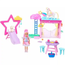 Mattel Barbie A Touch of Magic Chelsea és pegazus játékszett barbie baba