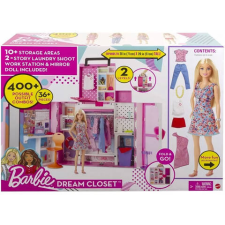 Mattel Barbie: Álom öltözőszoba szennyesledobóval – Mattel barbie baba