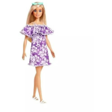 Mattel Barbie baba modell 30cm lila ruha barbie baba