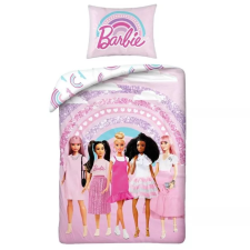 Mattel Barbie Barátnők poliészter kétrészes ágynemű garnitúra 140 x 200 cm (094BL) lakástextília