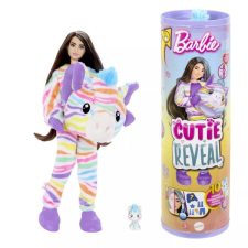 Mattel Barbie: Cutie Reveal meglepetés baba, 7. sorozat - Zebra barbie baba