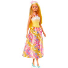 Mattel Barbie Dreamtopia : Királynő Barbie - Sárga barbie baba