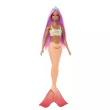 Mattel Barbie dreamtopia: sellő narancssárga uszonnyal barbie baba