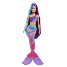 Mattel Barbie Dreamtopia varázslatos frizura baba - lila-kék hajjal barbie baba