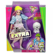 Mattel Barbie Extra: Baba csillogó ruhában, kiskedvenccel - Mattel baba