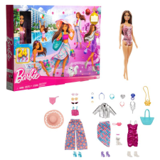Mattel Barbie Fashionista adventi naptár barbie baba