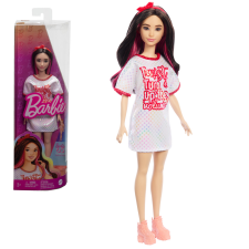 Mattel Barbie: Fashionista stílusos baba oversized pólóruhában - Mattel baba