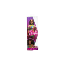 Mattel Barbie Fashionistas Barátnő baba - Graffiti mintás ruhában (HPF77) baba