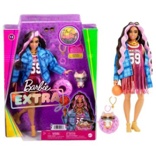 Mattel Barbie fashionistas: extravagáns barna hajú baba kutyával barbie baba