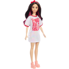 Mattel Barbie Fashionistas : Fehér pólós Barbie barbie baba