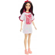 Mattel Barbie Fashionistas játékbaba - Oversized pólóruhában (HRH12) barbie baba