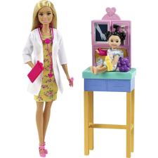 Mattel Barbie Gyermekorvos szett barbie baba