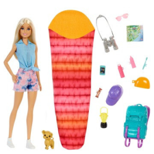 Mattel Barbie: Kempingező Malibu Baba (Mattel, HDF73, HDF72) barbie baba