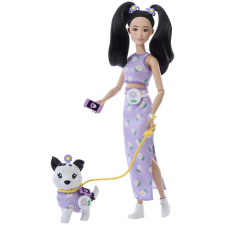 Mattel Barbie kiskedvenc divatduó - lila  Ajánlott 3-10 éves korig lányoknak (55329) baba