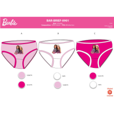 Mattel Barbie kislány bugyi - 3 darabos pamut bugyi - 122-128 gyerek alsó