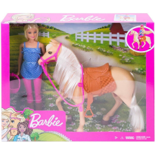 Mattel Barbie lóbaba szett baba