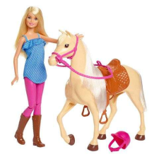 Mattel : Barbie lovas szett babával (FXH13) baba