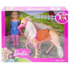 Mattel Barbie lovas szett babával (FXH13) (FXH13) barbie baba