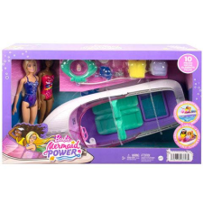 Mattel Barbie Mermaid Power motorcsónak játékszett (HHG60) (HHG60) barbie baba