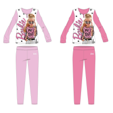 Mattel Barbie pamut jersey gyerek pizsama - világosrózsaszín - 104