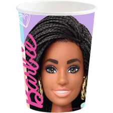 Mattel Barbie papír pohár 8 DARABOS 250 ml Nr1 party kellék