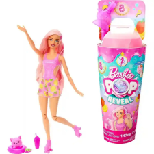 Mattel Barbie Pop Reveal Slime színváltós baba - epres limonádé barbie baba