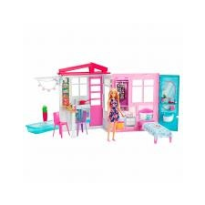 Mattel Barbie: tengerparti ház babával barbie baba