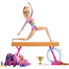 Mattel Barbie tornász baba kiegészítőkkel barbie baba
