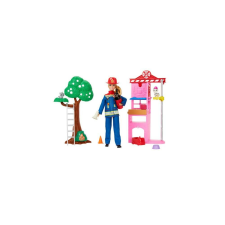Mattel Barbie tűzoltóállomás játékkészlet (HRG55) baba