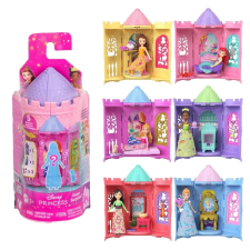 Mattel Disney Hercegnők Mini hercegnő meglepetés toronyszoba (többféle) barbie baba