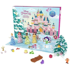 Mattel - Disney Princess Adventi kalendárium mini babákkal (HLX06) játékfigura